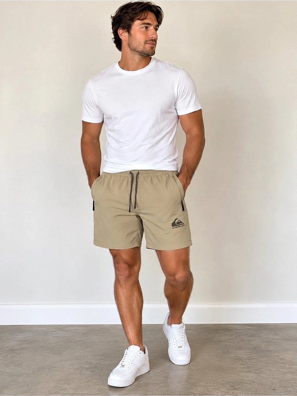 Quiksilver Men’s Performance Shorts Regular Fit Size Large